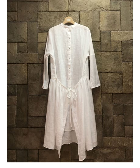 D-due Lab 972V Linen100%ドレス