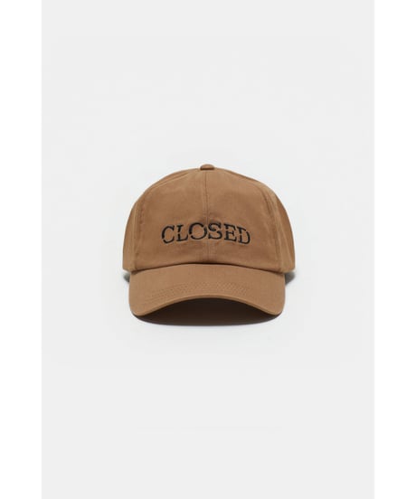 CLOSED/コットンLOGOキャップ/4カラー