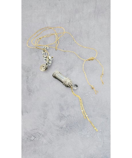 【残り僅か】nina des criquets/Jewelry Box Necklace with Silver 352479/シルバー