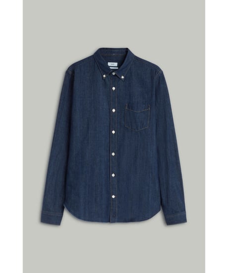【残り僅か】CLOSED Men's/デニムシャツ/ダークブルー