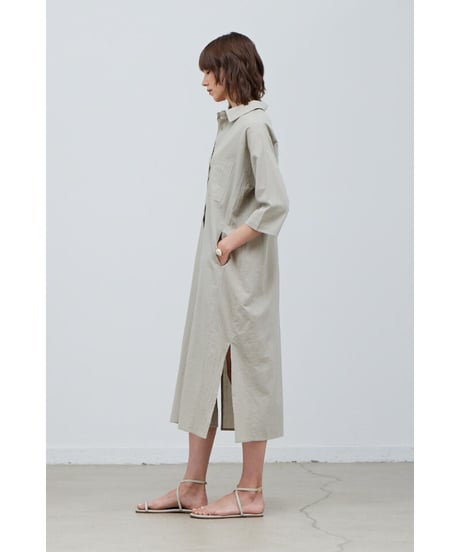 Cotton Shirt/Dress/Dry Thyme