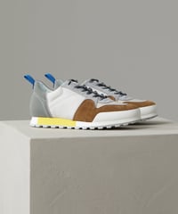 【残り僅か】CLOSED Men'sレースアップスニーカー/Brown oak
