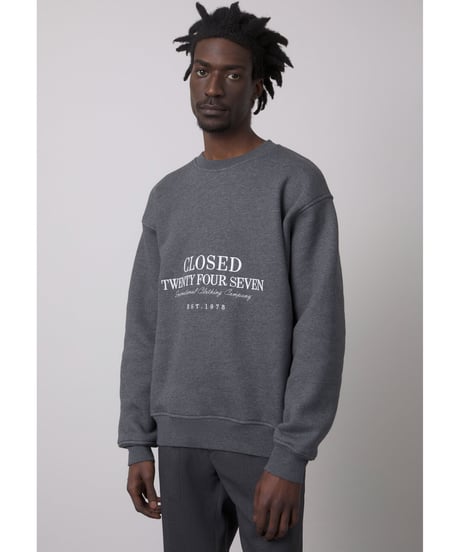 CLOSED Men's/ｵｰｶﾞﾆｯｸ裏毛ｽｴｯﾄ/Classic embroidery