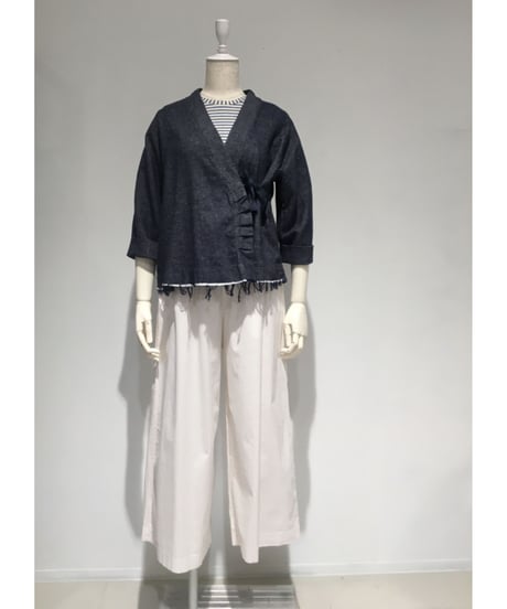 Mamab./リネンジャケット/デニム