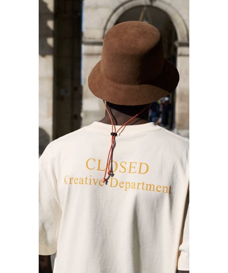 【残り僅か】CLOSED Men's/オーガニックプリントTEE/Cream