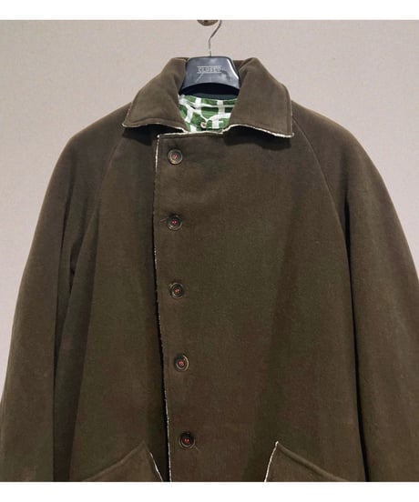 【残り僅か】Men's Hannoh wessel/ウール&カシミヤロングコート/Dark brown