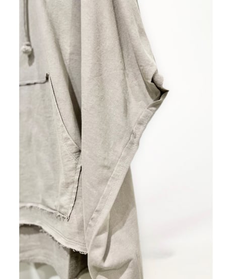 Box Big Tee フーディー/Cotton100%/Dust