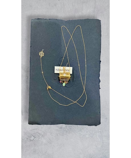 nina des criquets/Jewelry Box Necklace with TOURMALINE　252477/マルチ