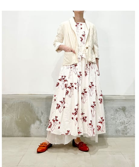 HannohWessel /Lady'sフラワープリントドレス