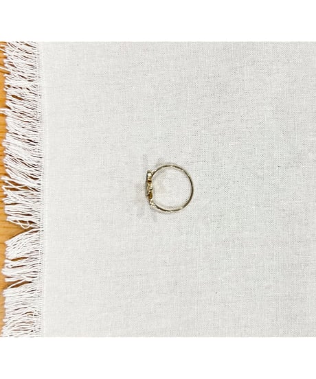 【残り僅か】nina des criquets/Opal design ring/4sr-01