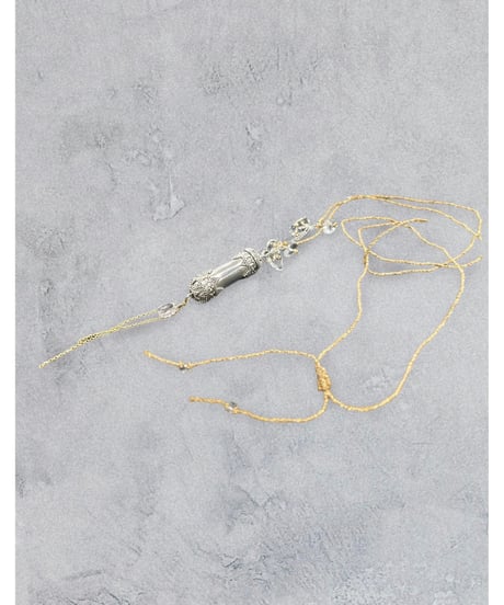 【残り僅か】nina des criquets/Jewelry Box Necklace with Silver 352479/シルバー