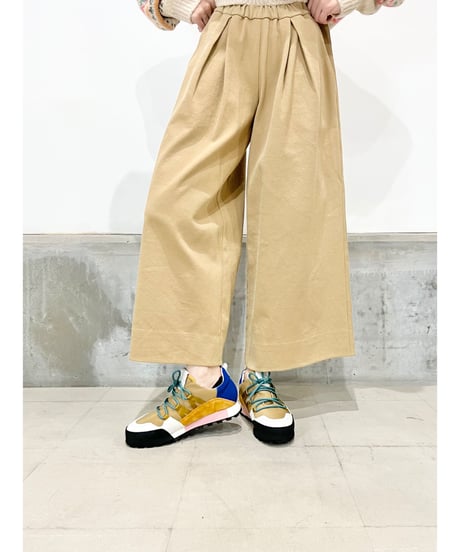 【残り僅か】CLOSED Unisex レースアップスニーカー/Golden brown
