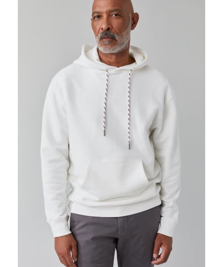 【残り僅か】CLOSED Men's/コットンパーカー/ホワイト