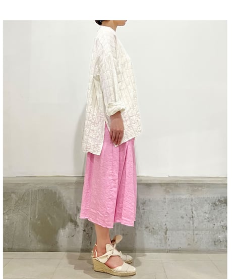 Lady'sリネンスカート(ローズ)/HannohWessel