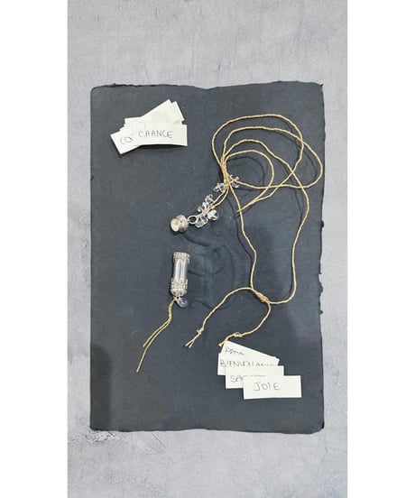 【残り僅か】nina des criquets/Jewelry Box Necklace with Silver 352479/シルバー