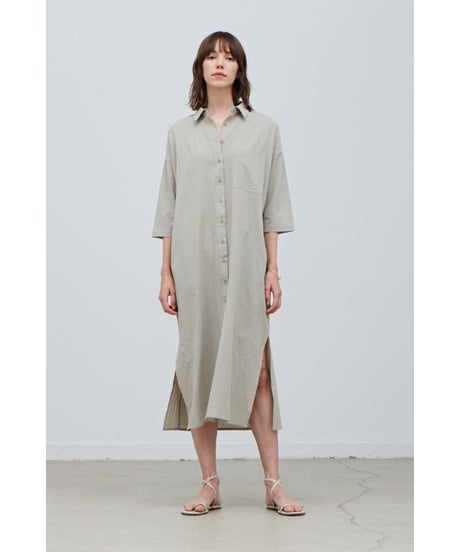 Cotton Shirt/Dress/Dry Thyme