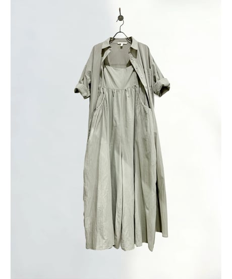 Cotton 100% / Jump suit / Dry Thyme