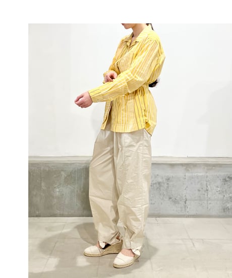 CLOSED/Organicコットンパンツ/Ivory・Navy