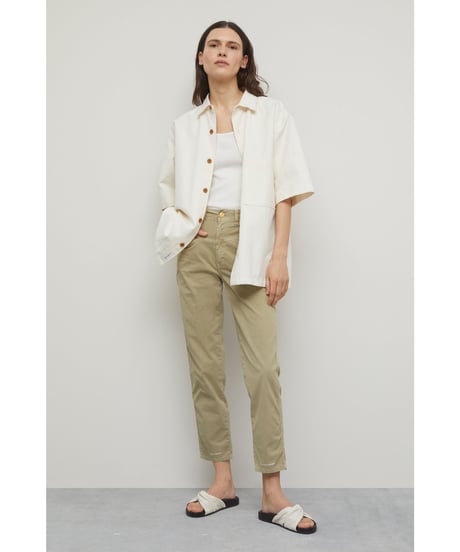 CLOSED Men's/コットン＆リネンシャツ/エクリュ