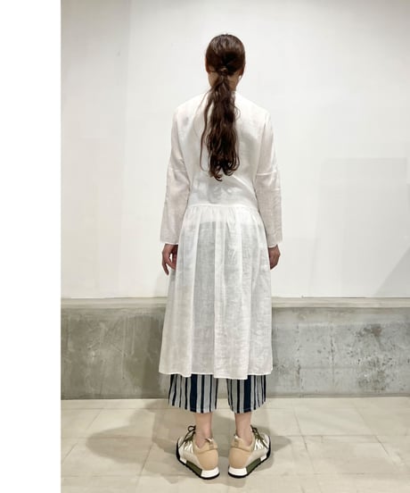 D-due Lab 972V Linen100%ドレス