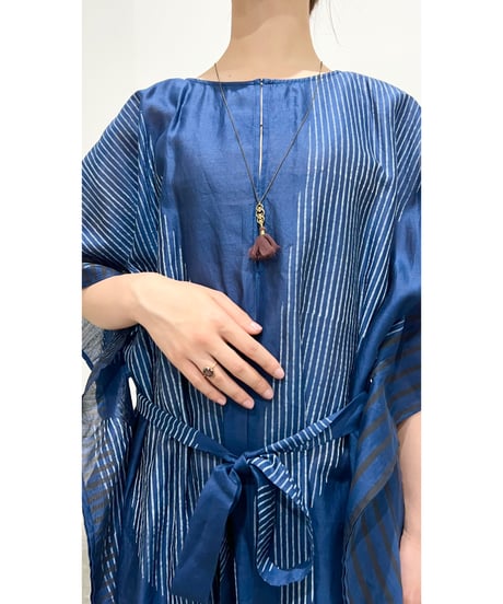 nina des criquets/シルクタッセル　ネックレス　51485
