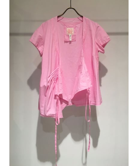 Lady'sコットンカシュクールシャツ(ローズ・グレー)/HannohWessel/38