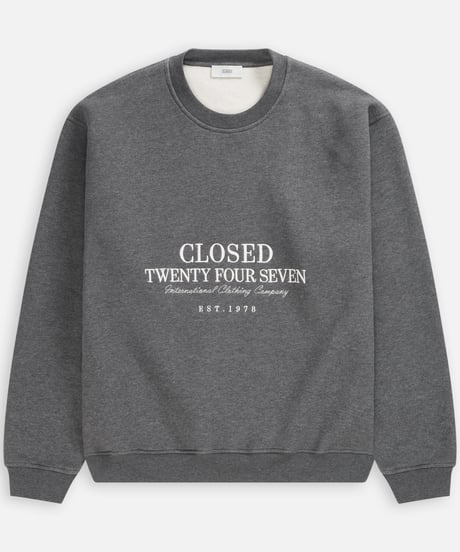 CLOSED Men's/ｵｰｶﾞﾆｯｸ裏毛ｽｴｯﾄ/Classic embroidery