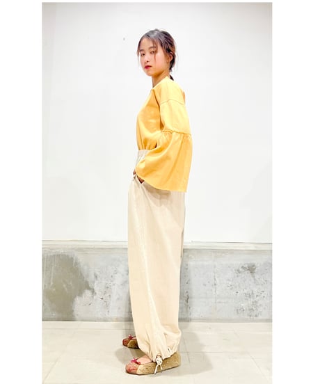 【残り僅か】Marche21／コットン&キュプラトップス／Mango