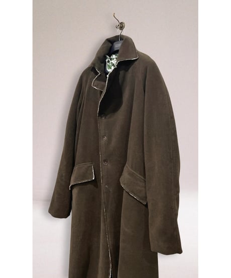 【残り僅か】Men's Hannoh wessel/ウール&カシミヤロングコート/Dark brown