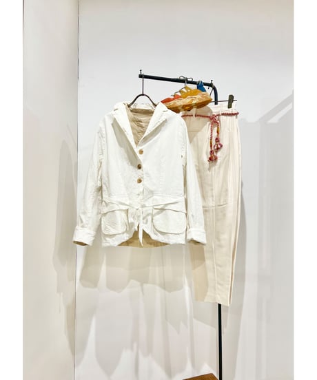 【残り僅か】CLOSED Unisex ／ハンドメイドベルト／Bright jasper