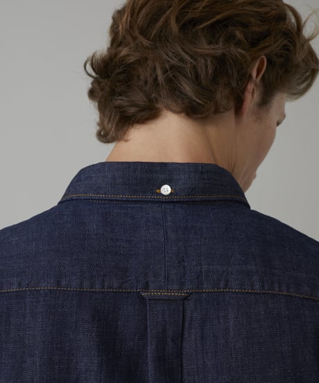 【残り僅か】CLOSED Men's/デニムシャツ/ダークブルー