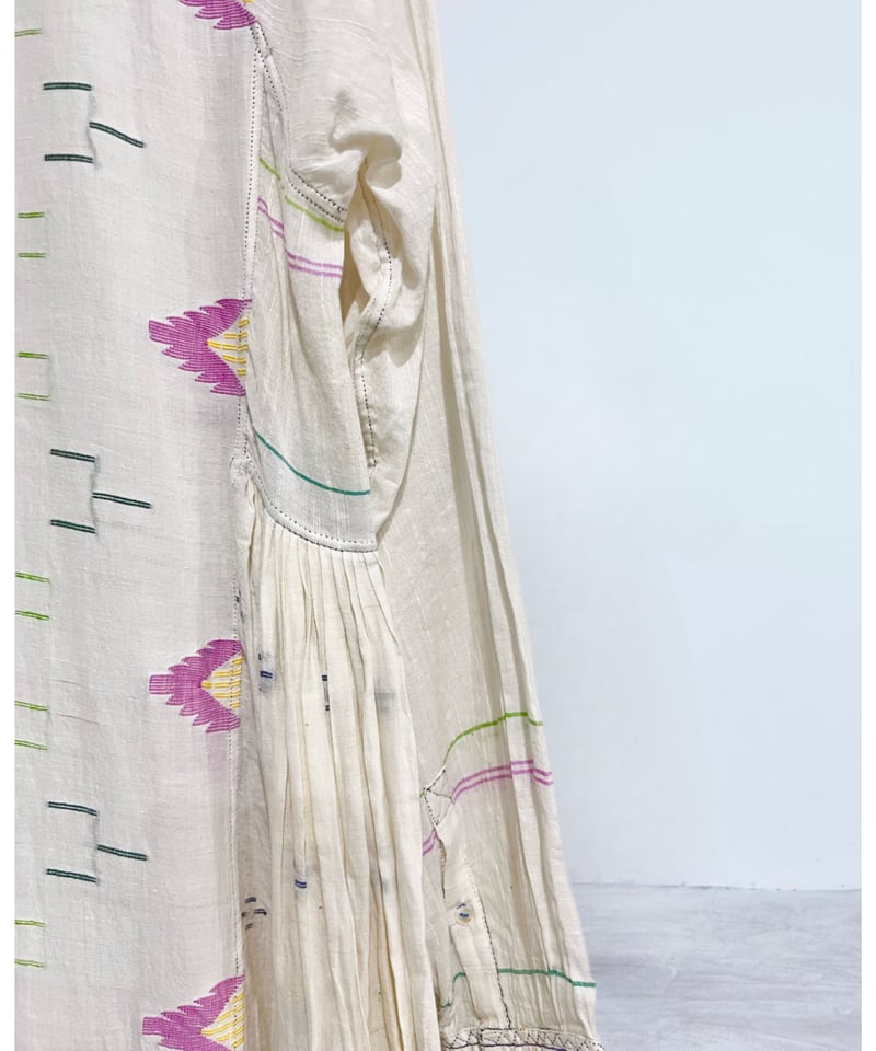 残り僅か】injiriコットン100%/ドレス654/White | ETTA 残り僅か】injiriコットン100%/ドレス654/White | ETTA