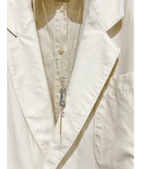 【残り僅か】nina des criquets/Jewelry Box Necklace with Silver 352479/シルバー