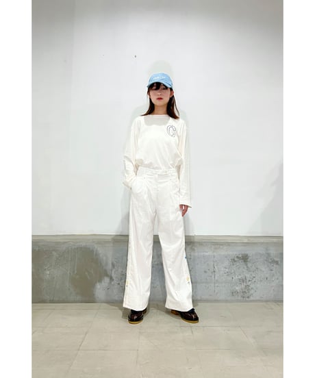CLOSED Men's/ｵｰｶﾞﾆｯｸ・ﾛﾝｸﾞTEE/Ecru
