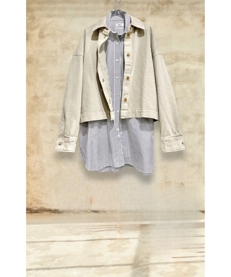 未使用タグ付き✨25SS✨スローブイエナ ドビーシングルオーバージャケット 残り僅か】CLOSED Lady's/リラクシング・エンボスロゴジャケット