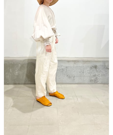 【残り僅か】TEIJA/トップス/ｺｯﾄﾝｻﾃﾝ・ﾌﾟﾗﾁﾅ