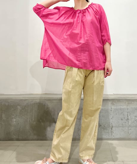 Lady'sコットンボイルトップス(ヴィヴィッド)/HannohWessel/38