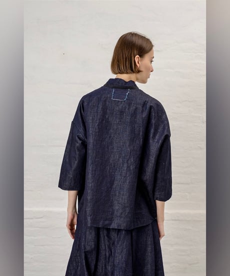 【残り僅か】Aequamente/ｺｯﾄﾝ＆ﾘﾈﾝﾃﾞﾆﾑ/ジャケット