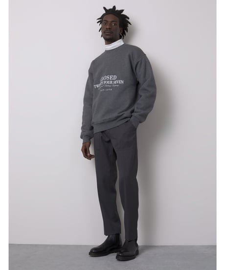 CLOSED Men's/ｵｰｶﾞﾆｯｸ裏毛ｽｴｯﾄ/Classic embroidery