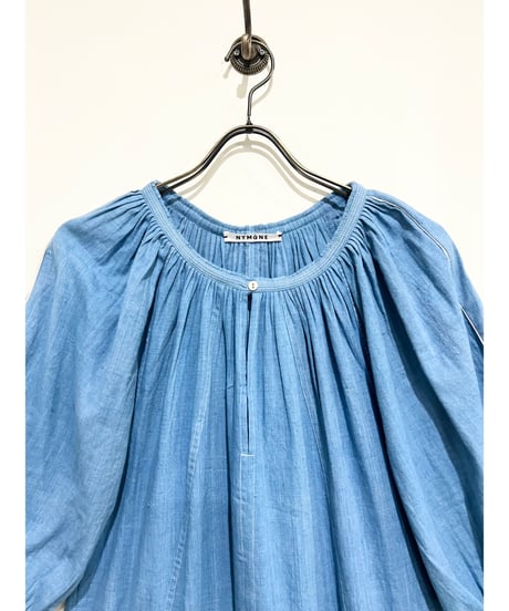 NY Mane/Kala cotton ミニドレス/Indigo