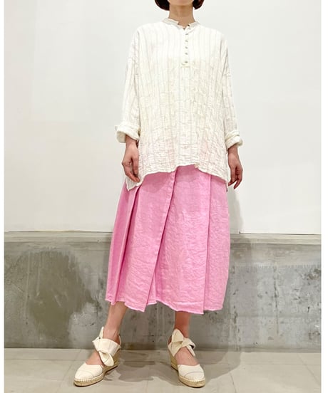 Lady'sリネンスカート(ローズ)/HannohWessel