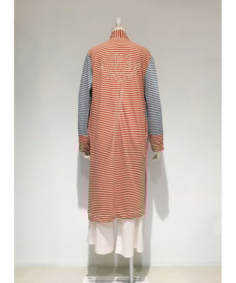 コットン＆リネンカーディガン／アランチャ＆アズーロ