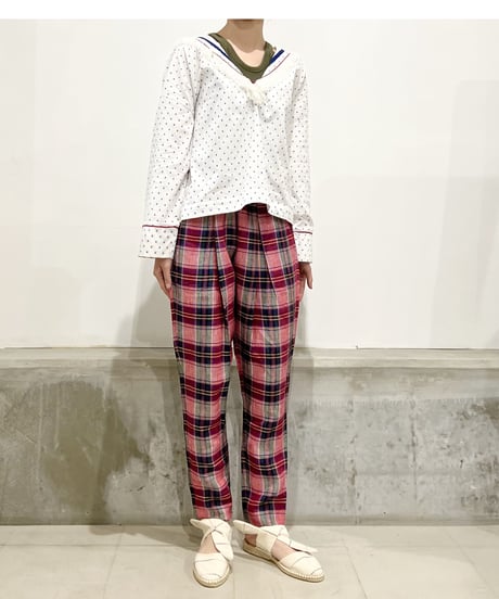 D-due Lab 948P Linen100％　パンツ