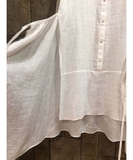 D-due Lab 972V Linen100%ドレス
