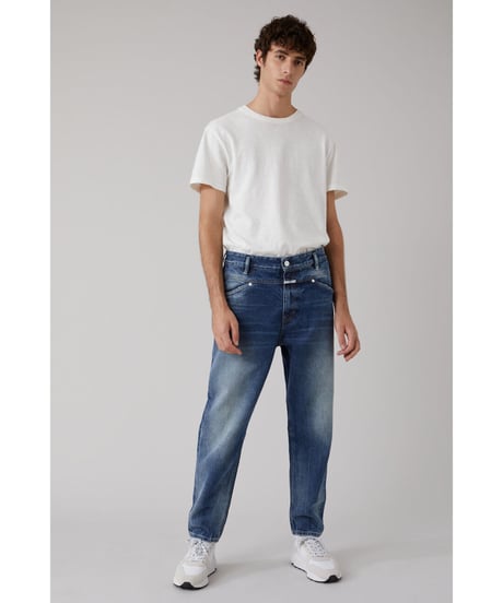 CLOSED Men’s/Reluxed Cropped Pant/ミディアムブルー