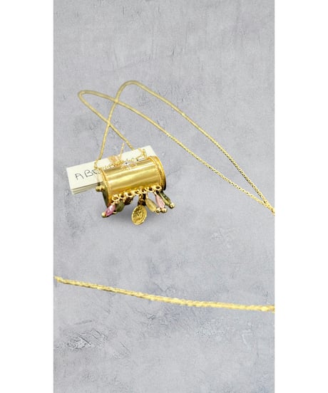 nina des criquets/Jewelry Box Necklace with TOURMALINE　252477/マルチ