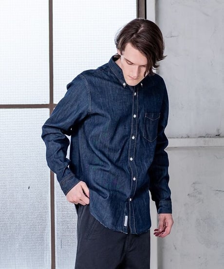 【残り僅か】CLOSED Men's/デニムシャツ/ダークブルー