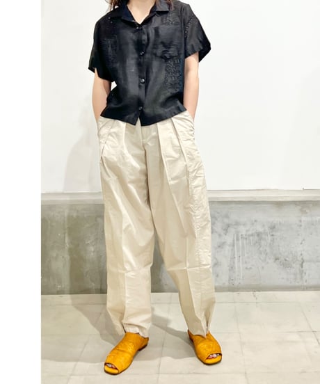 CLOSED/Organicコットンパンツ/Ivory・Navy