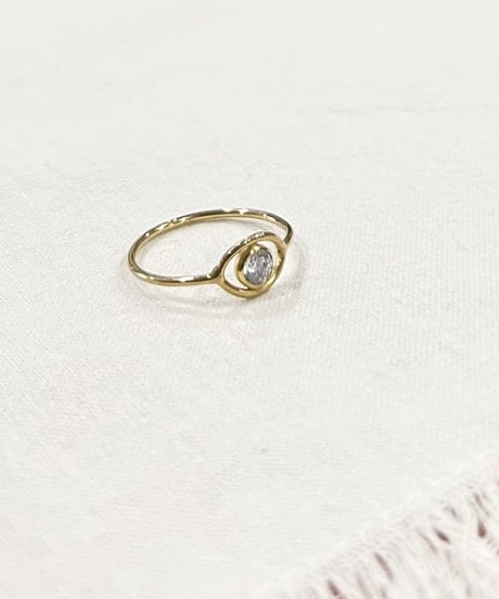 【残り僅か】nina des criquets/Eye design ring/4sr-08