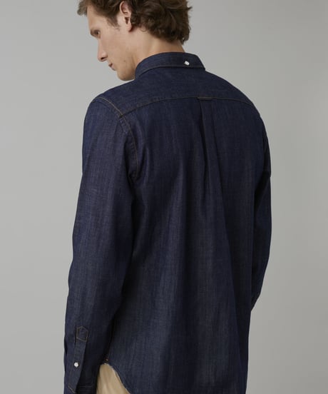 【残り僅か】CLOSED Men's/デニムシャツ/ダークブルー